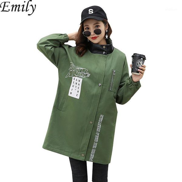 women's trench coats autumn oversize women's windbreaker medium long casual printed loose coat ladies sleeve kpop hoodie harajuku1, Tan;black
women's trench coats autumn oversize women's windbreaker medium long casual printed loose coat ladies sleeve kpop hoodie harajuku1, Tan;black