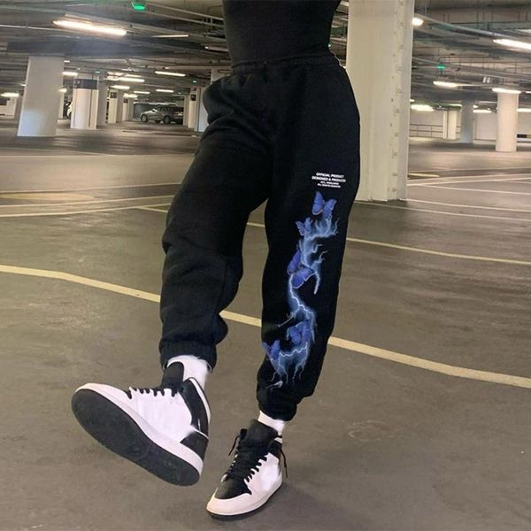 women's pants & capris active elastic waist fashion butterfly print pocket loose female soft joggers lounge sports for 2021, Black;white
women's pants & capris active elastic waist fashion butterfly print pocket loose female soft joggers lounge sports for 2021, Black;white