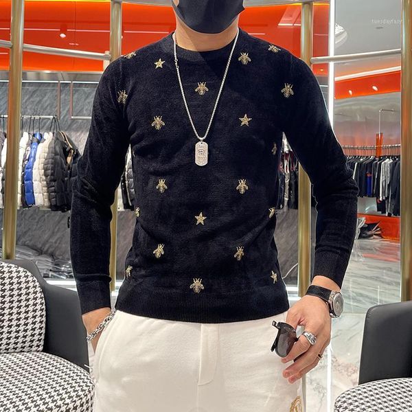 men's sweaters k01146 fashion men's 2021 runway european design party style clothing1, White;black
men's sweaters k01146 fashion men's 2021 runway european design party style clothing1, White;black
