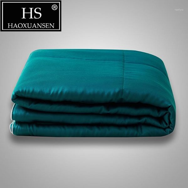 100% lyocell tencel fabric thin quilt dark cyan summer comforter solid color quilts queen king size blanket bed cover1
100% lyocell tencel fabric thin quilt dark cyan summer comforter solid color quilts queen king size blanket bed cover1