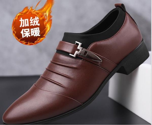 classic men pu leather fashion men business dress loafers pointy black shoes oxford breathable formal wedding shoes large size
classic men pu leather fashion men business dress loafers pointy black shoes oxford breathable formal wedding shoes large size