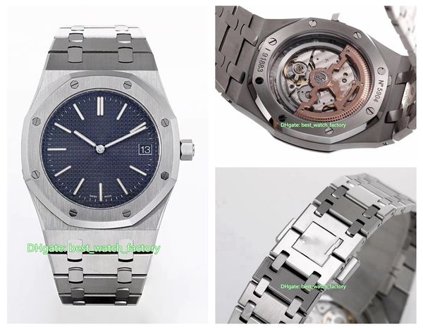 version xf factory 904 steel 39mm x 8.2mm 15202 blue jumbo extra-thin cal.2121 movement mechanical automatic mens watch watches, Slivery;brown
version xf factory 904 steel 39mm x 8.2mm 15202 blue jumbo extra-thin cal.2121 movement mechanical automatic mens watch watches, Slivery;brown