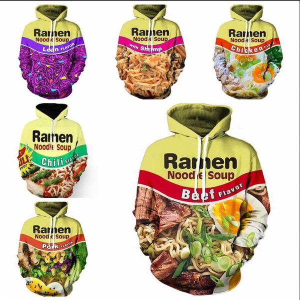 wholesale--new fashion womens/men's ramen noodle soup funny 3d print casual sweatshirt hoodies custom made clothing plus size clm036, Black
wholesale--new fashion womens/men's ramen noodle soup funny 3d print casual sweatshirt hoodies custom made clothing plus size clm036, Black