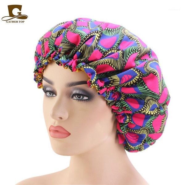 beanie/skull caps fashion africa batik printed double layer round cap satin nightcap beauty shower adjustable width1, Blue;gray
beanie/skull caps fashion africa batik printed double layer round cap satin nightcap beauty shower adjustable width1, Blue;gray