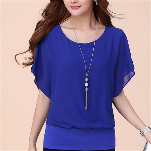 plus size 5x chiffon batwings blouse women short sleeve oversize casual loose tees summer flouncing shirt blusas, White
plus size 5x chiffon batwings blouse women short sleeve oversize casual loose tees summer flouncing shirt blusas, White