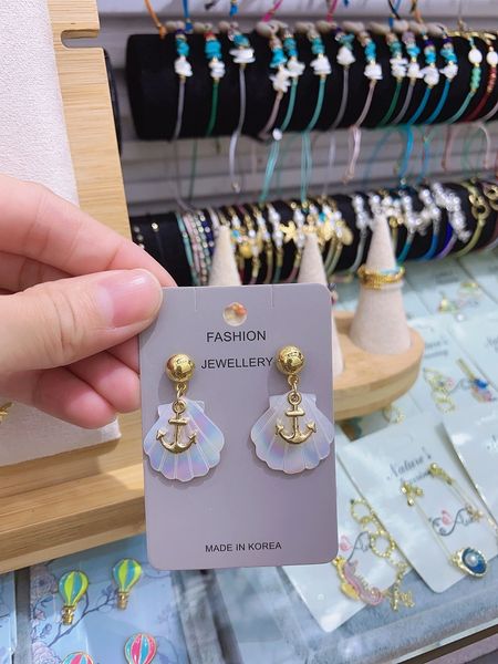 shell popular jewelry alloy freshwater pearl starfish earrings accessories, Silver
shell popular jewelry alloy freshwater pearl starfish earrings accessories, Silver