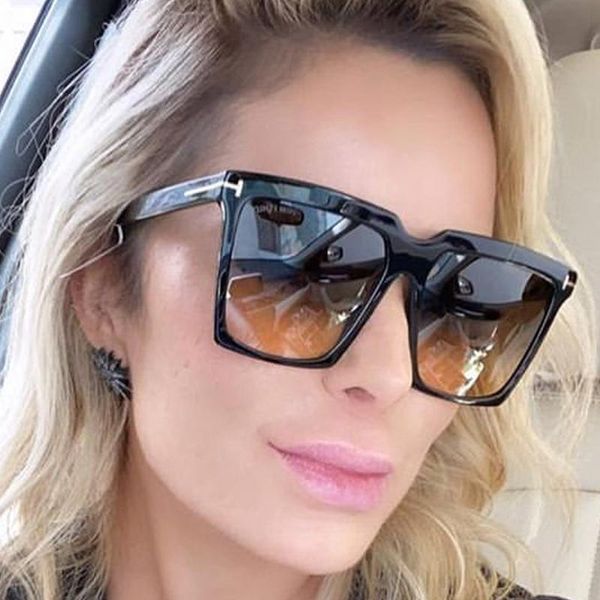 sunglasses vintage oversized t letter women's 2021 gradient square sun glasses men chic cool big shades brown, White;black
sunglasses vintage oversized t letter women's 2021 gradient square sun glasses men chic cool big shades brown, White;black