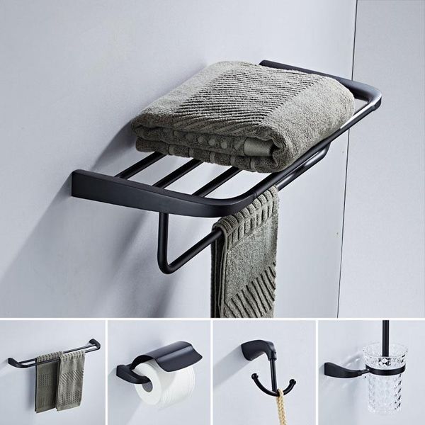 bathroom accessories set towel bar paper holder towel rack corner shelf toilet brush holder robe hooks black bathroom hardware bbynmr
bathroom accessories set towel bar paper holder towel rack corner shelf toilet brush holder robe hooks black bathroom hardware bbynmr