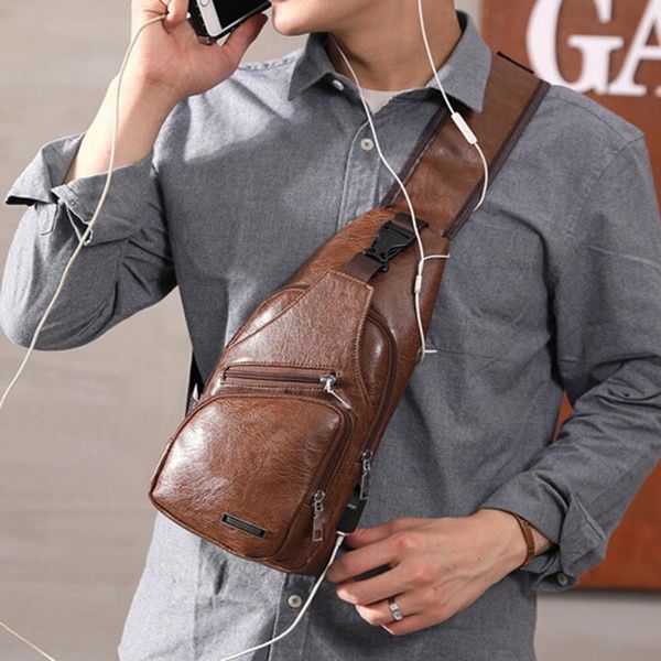 men usb charging cross chest bag 2021 pu pvc shoulder bag diagonal package messenger travel
men usb charging cross chest bag 2021 pu pvc shoulder bag diagonal package messenger travel