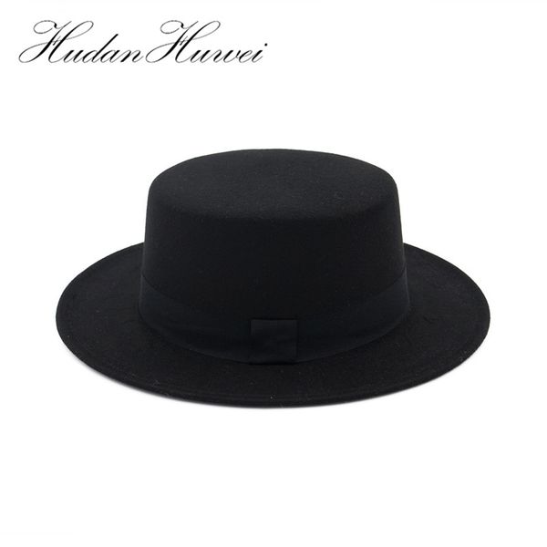 black wide brim woolen fedora for women plain flat lady felt hats vintage european us trilby bowler hat
black wide brim woolen fedora for women plain flat lady felt hats vintage european us trilby bowler hat