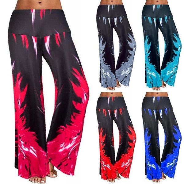 women's casual loose wide leg long pants fitness sports print trousers women's flame series positioning printing dhl, Black;white
women's casual loose wide leg long pants fitness sports print trousers women's flame series positioning printing dhl, Black;white