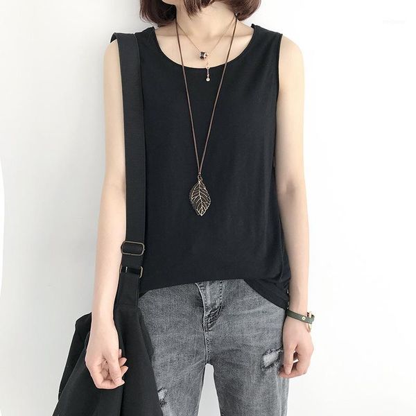 women summer style cotton camisole black gray white vest woman plain loose sling female solid colors i-shaped sleeveless 1
women summer style cotton camisole black gray white vest woman plain loose sling female solid colors i-shaped sleeveless 1