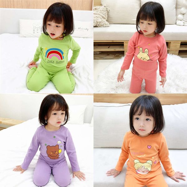 pajamas pure cotton home wear set long sve boys and girls' cloth autumn trousers children's, Blue;red
pajamas pure cotton home wear set long sve boys and girls' cloth autumn trousers children's, Blue;red