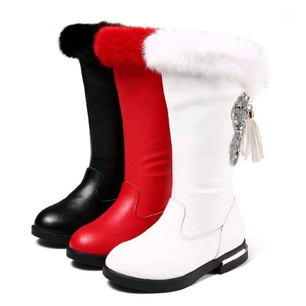 boots kids genuine leather princess girls crystal tassel fur designer boutique students flat velvet snow botas shoes 26-371, Black;grey
boots kids genuine leather princess girls crystal tassel fur designer boutique students flat velvet snow botas shoes 26-371, Black;grey