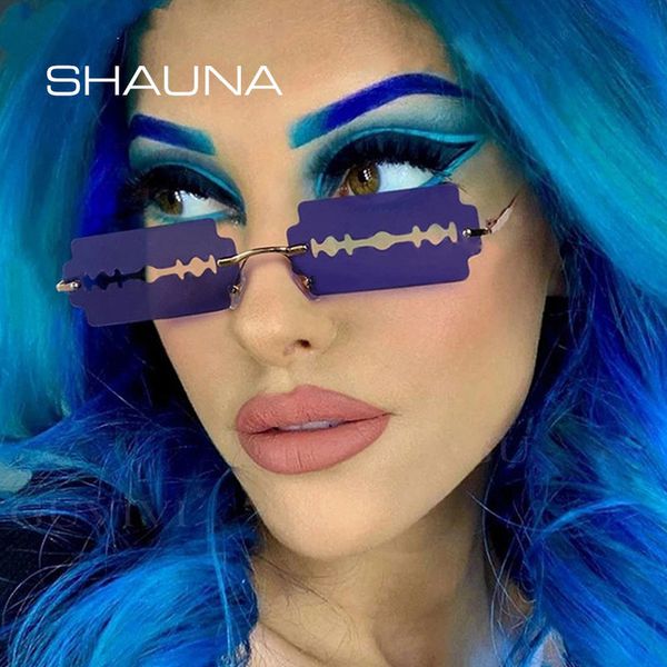 shauna unique blade sunglasses women fashion candy colors rimless shades men uv400
shauna unique blade sunglasses women fashion candy colors rimless shades men uv400