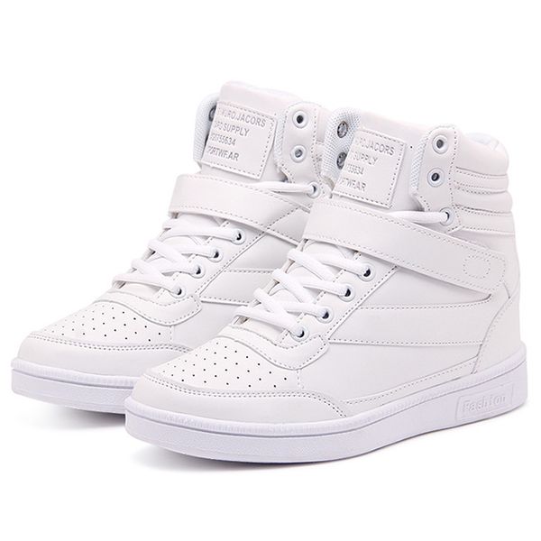 2021 the new new women's white spring wedge vulcanized running fashion high shoes ljpt, Black
2021 the new new women's white spring wedge vulcanized running fashion high shoes ljpt, Black