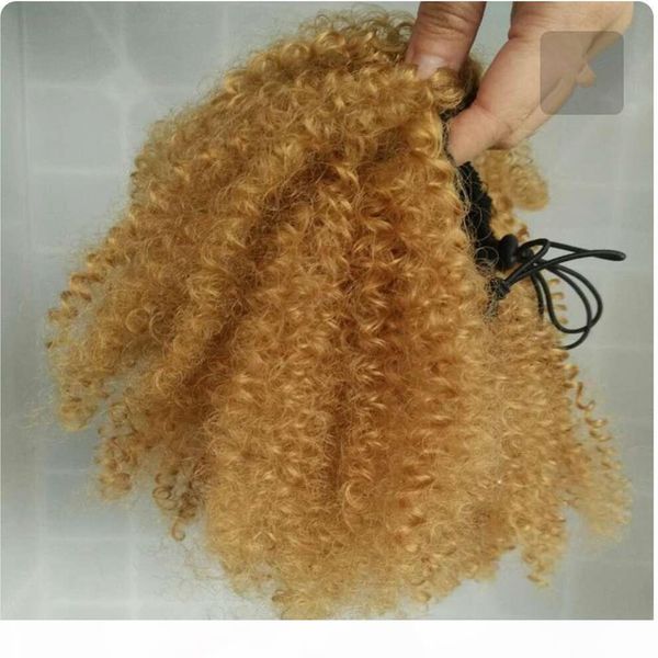 613 colored 12a virgin remy hair drawstring ponytail puff women human hair er hairpiece honey blonde kinky curly drawstring ponytail, Black
613 colored 12a virgin remy hair drawstring ponytail puff women human hair er hairpiece honey blonde kinky curly drawstring ponytail, Black