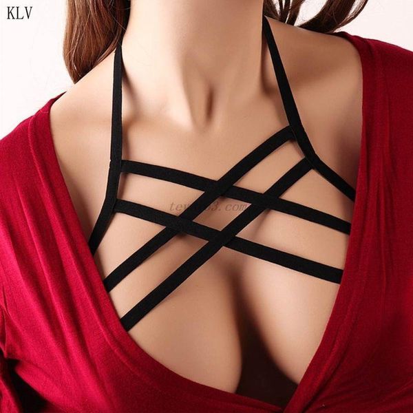 womens halter stretch strappy bandage cage bra erotic open cup hollow out backless lingerie harness bustier underwear crop, Black;white
womens halter stretch strappy bandage cage bra erotic open cup hollow out backless lingerie harness bustier underwear crop, Black;white