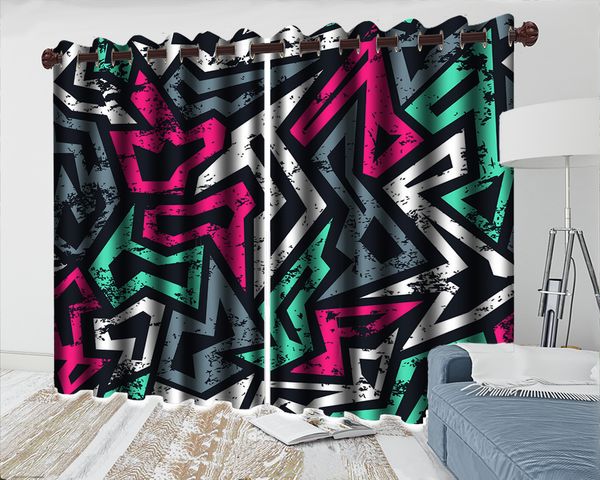 3d european style curtain colorful geometric curtains luxury 3d curtains for modern interior window decoration
3d european style curtain colorful geometric curtains luxury 3d curtains for modern interior window decoration