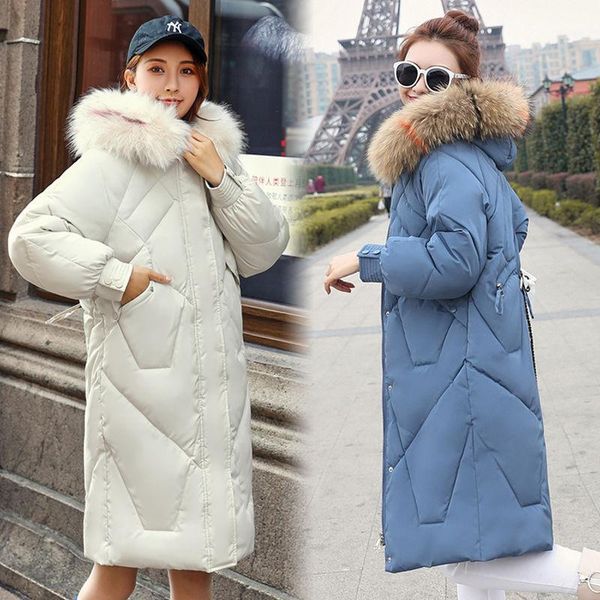 parka big fur collar women's winter jacket new long section slim korean women's winter clothes 2019 coats1, Black
parka big fur collar women's winter jacket new long section slim korean women's winter clothes 2019 coats1, Black