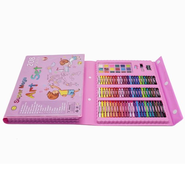 208 pcs children watercolor pencils crayon tool sets painting drawing art set for kids art marker art supplies box students gift
208 pcs children watercolor pencils crayon tool sets painting drawing art set for kids art marker art supplies box students gift