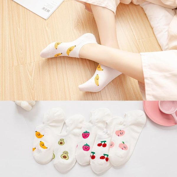 spring and summer new style women's breathable low-cut hidden socks japanese-style fruit women's socks combed cotton no-show soc, Black;white
spring and summer new style women's breathable low-cut hidden socks japanese-style fruit women's socks combed cotton no-show soc, Black;white