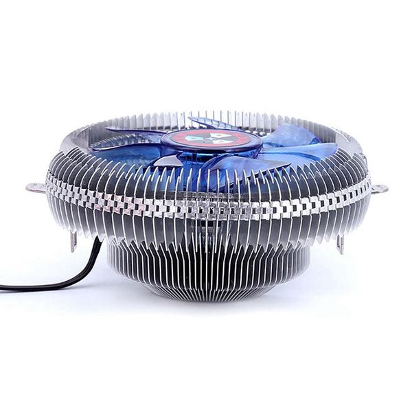 pc cpu cooler cooling fan heatsink for i ntel lga775 1155 amd am2 am3 754 cpu cooling fans computer fan blue