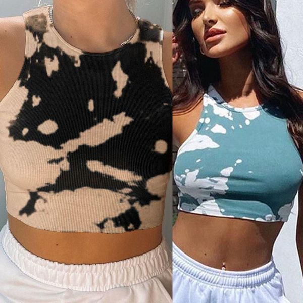 summer tie dye crop women casual sleeveless tank off shoulder party tank streetwear1, White
summer tie dye crop women casual sleeveless tank off shoulder party tank streetwear1, White