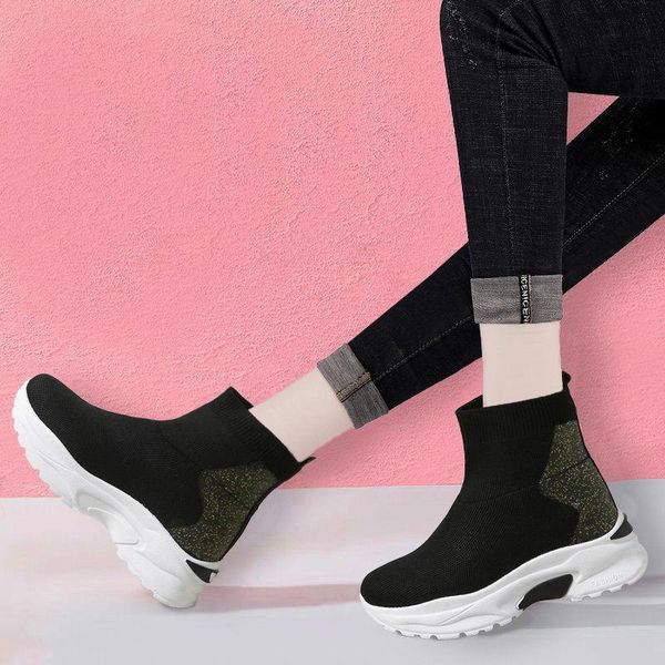 chimizhai женщина ботильоны женская обувь упругие кроссовки весна носок boots мотоциклов дамы кроссовки осень wy622, Black
chimizhai женщина ботильоны женская обувь упругие кроссовки весна носок boots мотоциклов дамы кроссовки осень wy622, Black