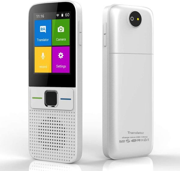 language translator device smart intelligent two way wifi/pot offline instant 2.4 inch touch screen support 137 languages
language translator device smart intelligent two way wifi/pot offline instant 2.4 inch touch screen support 137 languages