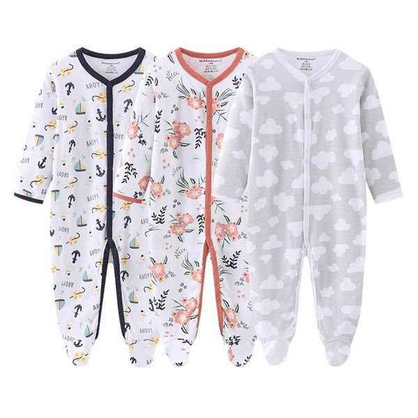 2020 cotton 1/3pcs newborn baby girl clothes romper 0-12m baby boy clothes full sleeve girls clothing roupas de autumn, Blue
2020 cotton 1/3pcs newborn baby girl clothes romper 0-12m baby boy clothes full sleeve girls clothing roupas de autumn, Blue