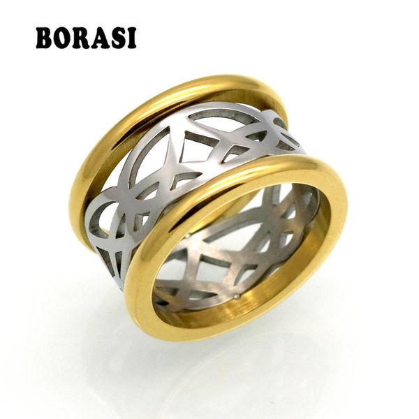fashion jewelry two color vintage pattern stainless steel rings for women men jewelry engagement wedding rings, Golden;silver
fashion jewelry two color vintage pattern stainless steel rings for women men jewelry engagement wedding rings, Golden;silver