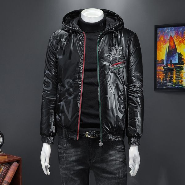 stand-up collar shiny light thin down jacket men's trendy brand short 2020 winter new style trendy handsome men's jacket, Black;brown
stand-up collar shiny light thin down jacket men's trendy brand short 2020 winter new style trendy handsome men's jacket, Black;brown