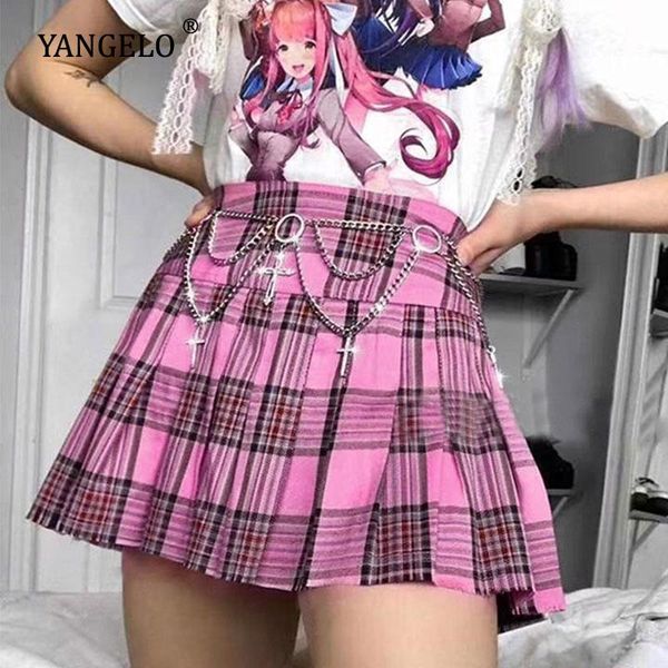 skirts mall goth black pink skirt y2k e girl punk high waist plaid harajuku streetwear chic pleated a line mini
skirts mall goth black pink skirt y2k e girl punk high waist plaid harajuku streetwear chic pleated a line mini