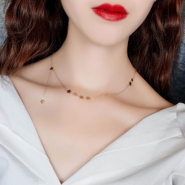 ataullah short choker necklace pentagram pendant necklaces jewelry for women collares collier rose gold clavicle chain nw123, Golden;silver
ataullah short choker necklace pentagram pendant necklaces jewelry for women collares collier rose gold clavicle chain nw123, Golden;silver