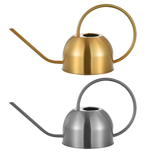 1500ml gardening watering can gold silver stainless steel long spout small indoors watering kettle home garden device
1500ml gardening watering can gold silver stainless steel long spout small indoors watering kettle home garden device