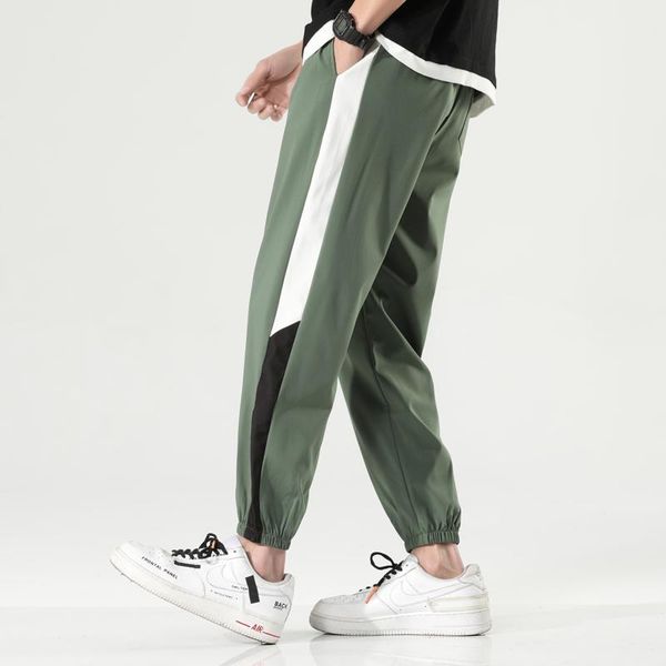 men's pants 2021 men and women trend korean casual splice ankle-length streetwear jogger trousers chinese size m-5xl, Black
men's pants 2021 men and women trend korean casual splice ankle-length streetwear jogger trousers chinese size m-5xl, Black