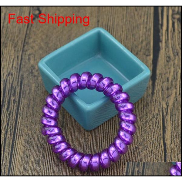new fashion telephone wire elastic hair bands rope hair ring tie gum spiral rubber bands hair acce qylwzs nana_shop, Silver
new fashion telephone wire elastic hair bands rope hair ring tie gum spiral rubber bands hair acce qylwzs nana_shop, Silver