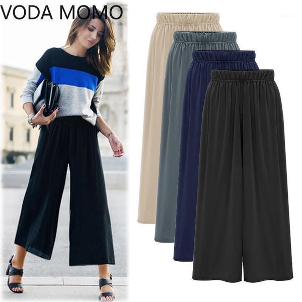 women's pants & capris streetwear winter autumn 2021 pleated women's female high waist wide leg for women trousers woman plus size, Black;white
women's pants & capris streetwear winter autumn 2021 pleated women's female high waist wide leg for women trousers woman plus size, Black;white