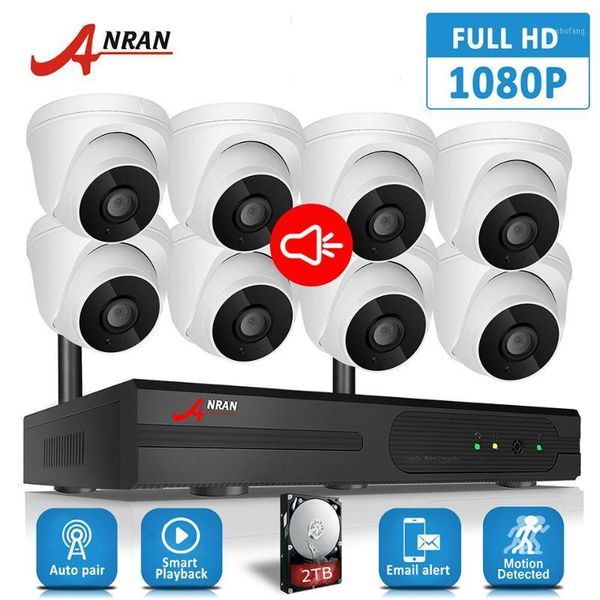 anran 8ch nvr wireless cctv ip security camera system 1080p hd 8pcs indoor outdoor dome audio camera system hard disk optional1
anran 8ch nvr wireless cctv ip security camera system 1080p hd 8pcs indoor outdoor dome audio camera system hard disk optional1