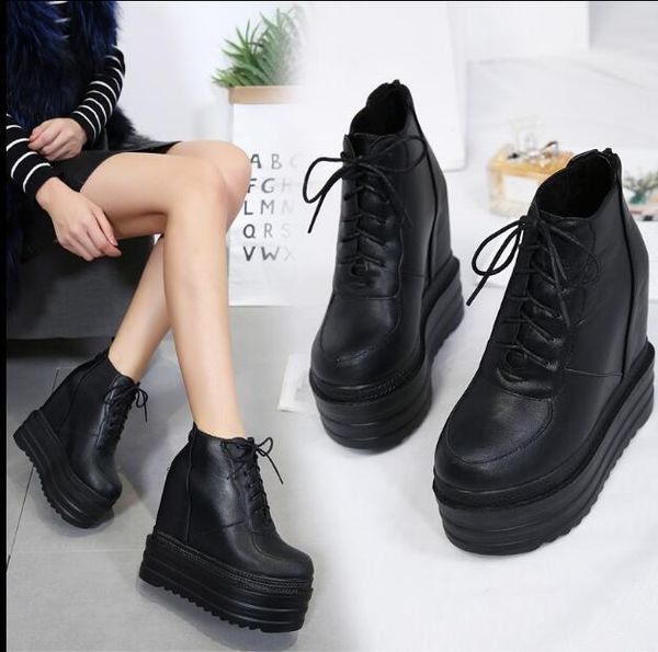 2020 boots two-inch super-high-heel and a with thick soles women's shoes augmented jtgu, Black
2020 boots two-inch super-high-heel and a with thick soles women's shoes augmented jtgu, Black