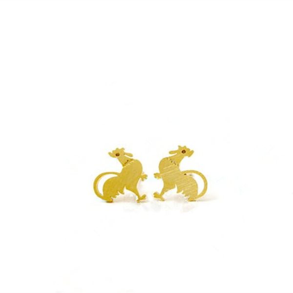 fashion rooster stud earrings cartoon chicken earrings suitable for men and women gold silver rose three color optional, Golden;silver
fashion rooster stud earrings cartoon chicken earrings suitable for men and women gold silver rose three color optional, Golden;silver