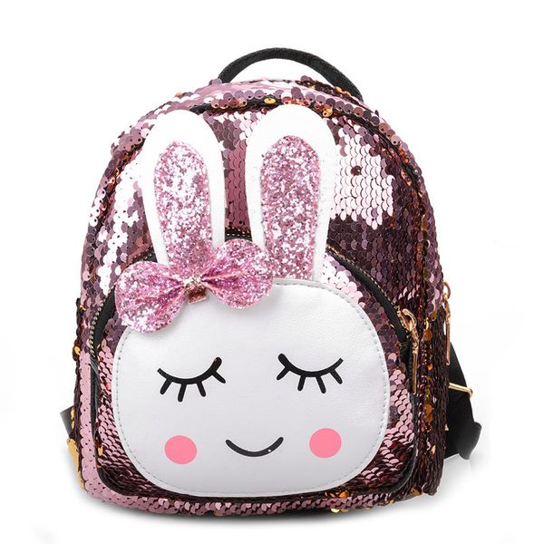 cute anime rabbit glitter backpacks for girls school bag bling shiny designer back packs woman y0125
cute anime rabbit glitter backpacks for girls school bag bling shiny designer back packs woman y0125