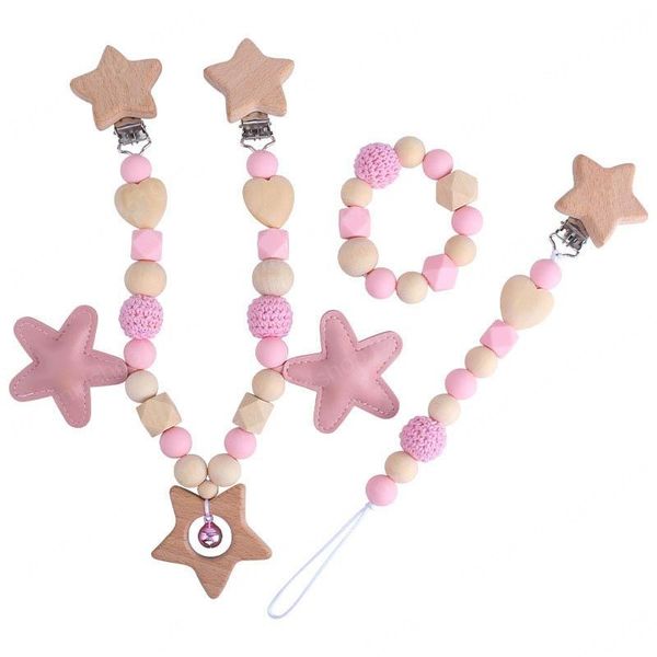 diy 3pcs/set wood baby pacifier clips chain+silicone baby teether teething beads+baby carriage accessories newborn toys
diy 3pcs/set wood baby pacifier clips chain+silicone baby teether teething beads+baby carriage accessories newborn toys