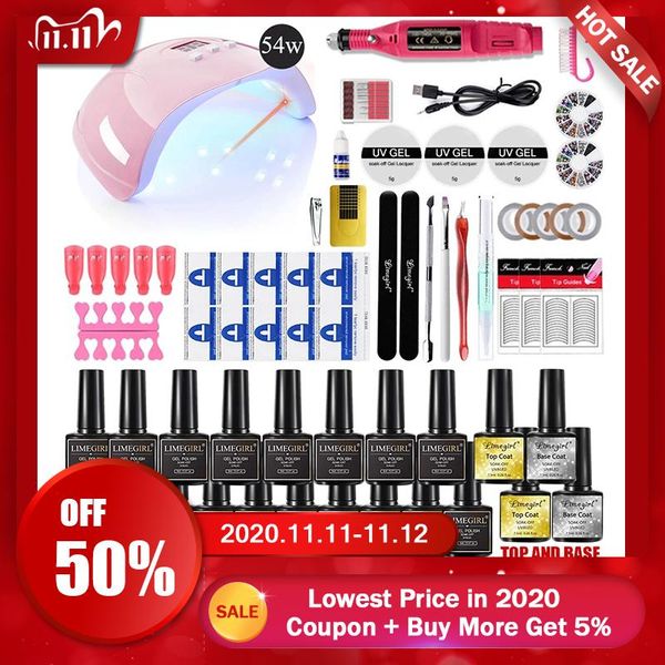 nail art kits manicure set uv led lamp dryer for nails gel polish extension 10/12/18 colors varnish
nail art kits manicure set uv led lamp dryer for nails gel polish extension 10/12/18 colors varnish