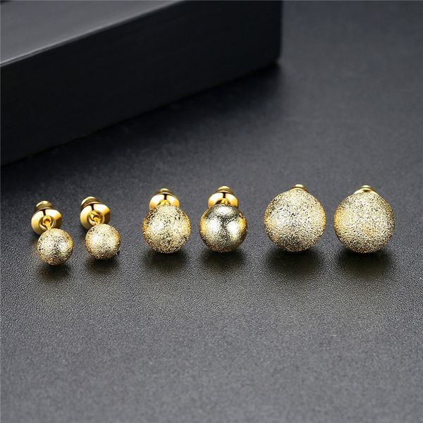 factory price stainless fashion steel earring studs silver gold earrings for women with ball diameter 5mm to 10mm, Golden;silver
factory price stainless fashion steel earring studs silver gold earrings for women with ball diameter 5mm to 10mm, Golden;silver