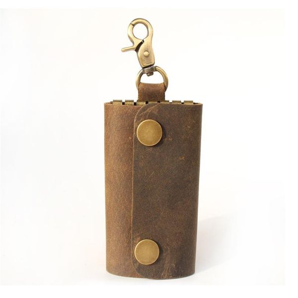 handmade genuine leather key holder crazy horse cow leather housekeeper keychain organizer bag car key organizer case jllsdj, Red;blue
handmade genuine leather key holder crazy horse cow leather housekeeper keychain organizer bag car key organizer case jllsdj, Red;blue