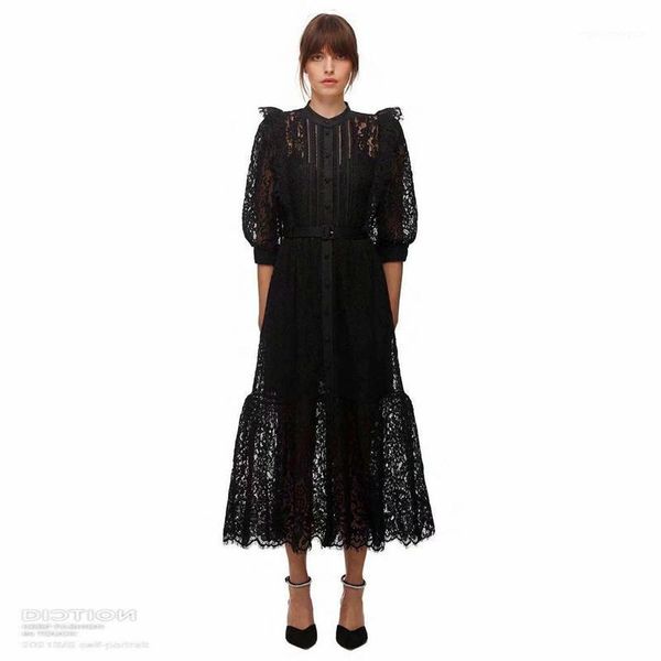 casual dresses long dress designer spring autumn women's fashion party elegant chic lace ruffle black dresses1, Black;gray
casual dresses long dress designer spring autumn women's fashion party elegant chic lace ruffle black dresses1, Black;gray