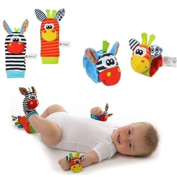 newborn baby infant boys girls cartoon animal soft rattles wristband handbells hand foot finders socks developmental toys gift y201009, Pink;yellow
newborn baby infant boys girls cartoon animal soft rattles wristband handbells hand foot finders socks developmental toys gift y201009, Pink;yellow