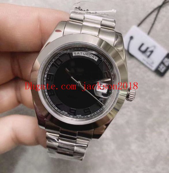 mechanical movement men's watches 41mm 218206arabic dial silver stainless steel bracelet asia 2813 mechanical automatic luxury wristwat, Slivery;brown
mechanical movement men's watches 41mm 218206arabic dial silver stainless steel bracelet asia 2813 mechanical automatic luxury wristwat, Slivery;brown